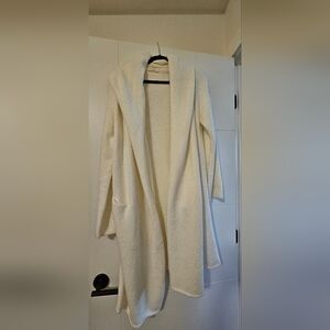 Lovestitch Limited Edition Winter White Textured Knit Coatigan